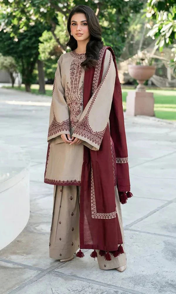 Winter Shawl Kameez